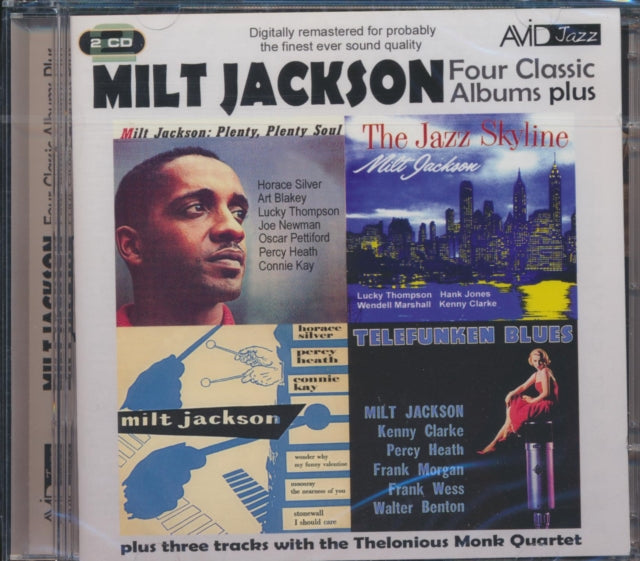 Milt Jackson - Four Classic Albums Plus (The Jazz Skyline / Milt Jackson Quartet / Telefunken Blues / Plenty Plenty Soul) (CD)