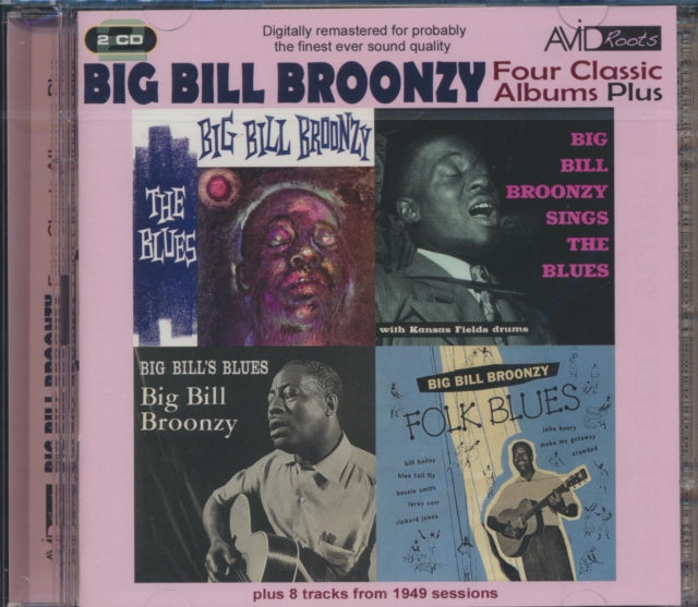 Big Bill Broonzy - Four Classic Albums Plus (Big Bills Blues / Big Bill Broonzy Sings The Blues / Folk Blues / The Blues) (CD)