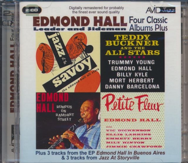 Edmond Hall - Four Classic Albums Plus (Petite Fleur / Rumpus On Rampart Street / Teddy Buckner And The All-Stars / Jazz At The Savoy) (CD)
