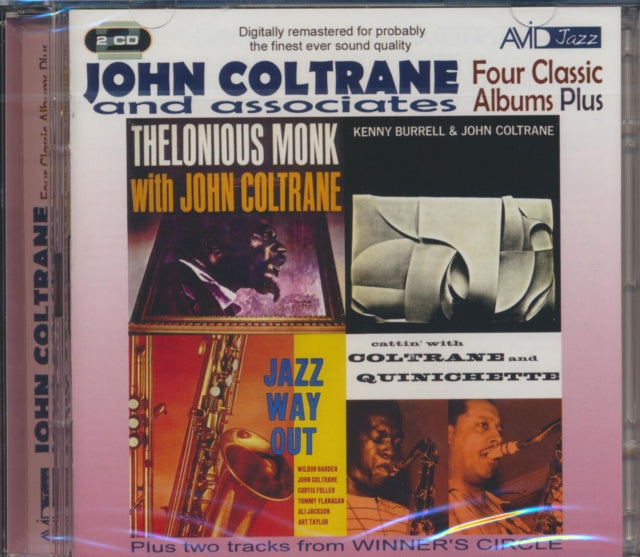 John Coltrane - Four Classic Albums Plus (Thelonious Monk With John Coltrane / Cattin With Coltrane And Quinichette / Jazz Way Out / Kenny Burrell & John Coltrane) (CD)