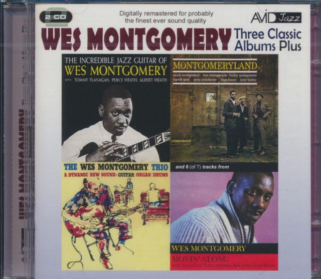 Wes Montgomery - Three Classic Albums Plus (The Wes Montgomery Trio / Montgomeryland / The Incredible Jazz Guitar) (CD)