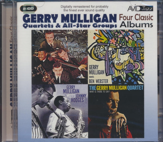 Gerry Mulligan - Four Classic Albums (Gerry Mulligan Meets Johnny Hodges / What Is There To Say? / Gerry Mulligan Meets Ben Webster / Gerry Mulligan Quartet At Storyville) (CD)