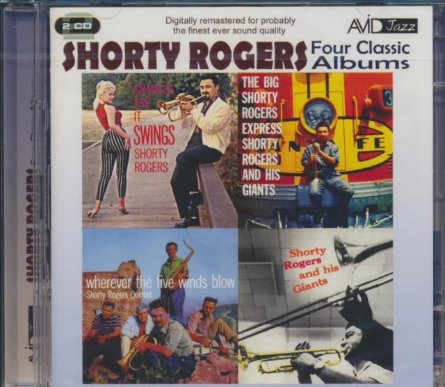 Shorty Rogers - Four Classic Albums (The Big Shorty Rogers Express / Shorty Rogers And His Giants / Wherever The Five Winds Blow / Chances Are It Swings) (CD)