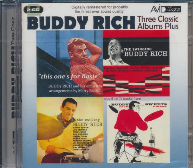 Buddy Rich - Three Classic Albums Plus (The Wailing Buddy Rich / The Swinging Buddy Rich / This Ones For Basie) (CD)