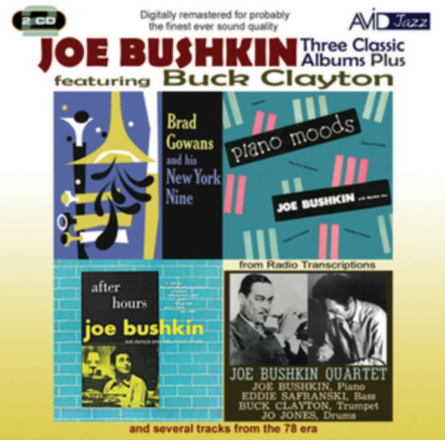 Joe Bushkin & Buck Clayton - Three Classic Albums Plus (CD)