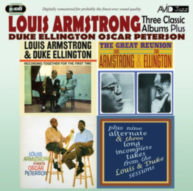 Armstrong/Ellington/Peterson - Three Classic Albums Plus (CD)
