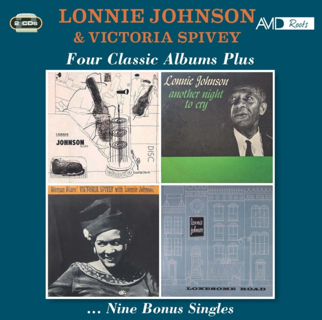 Lonnie Johnson / Victoria Spivey - Four Classic Albums Plus (CD)