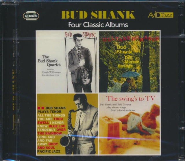 Bud Shank - Four Classic Albums (The Bud Shank Quartet Featuring Claude Williamson / The Swings To Tv / Bud Shank Plays Tenor / Ill Take Romance) (CD)