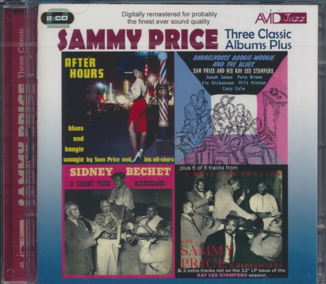 Sammy Price - Three Classic Albums Plus (Barrelhouse. Boogie-Woogie And The Blues / After Hours / Sidney Bechet And Sammy Price Bluesicians) (CD)