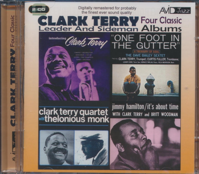 Clark Terry - Four Classic Albums (Introducing Clark Terry / One Foot In The Gutter / Clark Terry Quartet With Thelonious Monk / Its About Time) (CD)