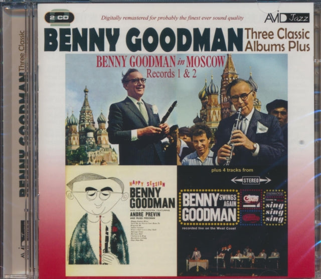 Benny Goodman - Three Classic Albums Plus (Benny Goodman In Moscow Record One / Benny Goodman In Moscow Record Two / Happy Session) (CD)