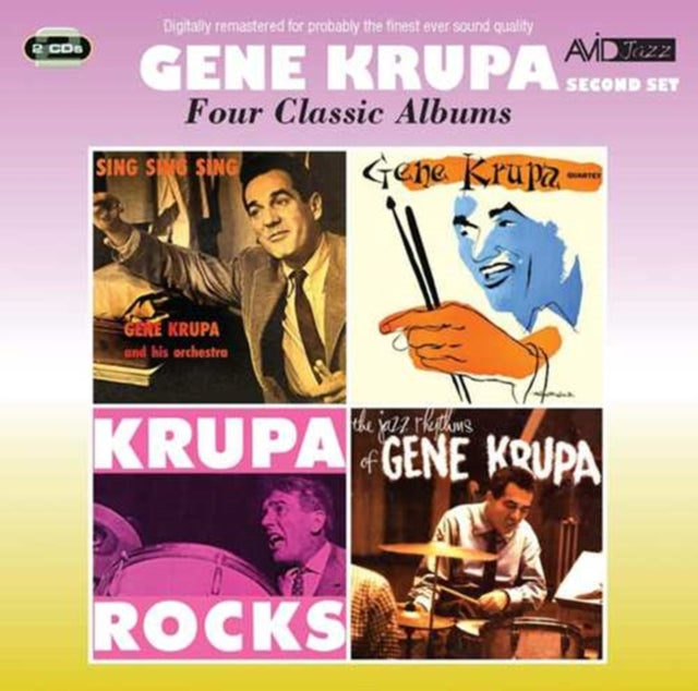 Gene Krupa - Four Classic Albums (Sing. Sing. Sing / Gene Krupa Quartet / Krupa Rocks / The Jazz Rhythms Of Gene Krupa) (CD)