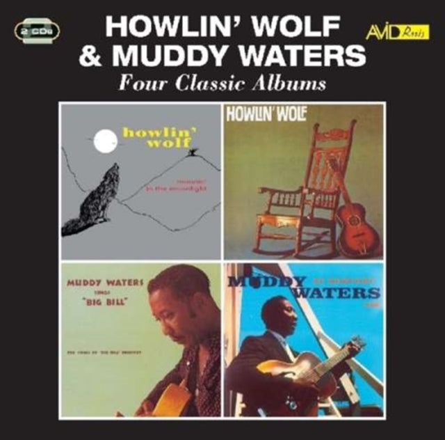 Howlin Wolf / Muddy Waters - Four Classic Albums (CD)