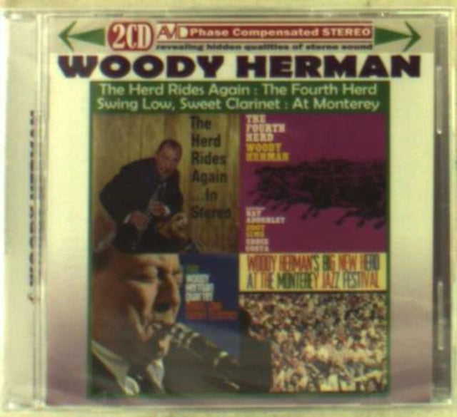 Woody Herman - Four Classic Albums (The Herd Rides Again In Stereo / The Fourth Herd / Swing Low. Sweet Clarinet / At The Monterey Jazz Festival) (CD)