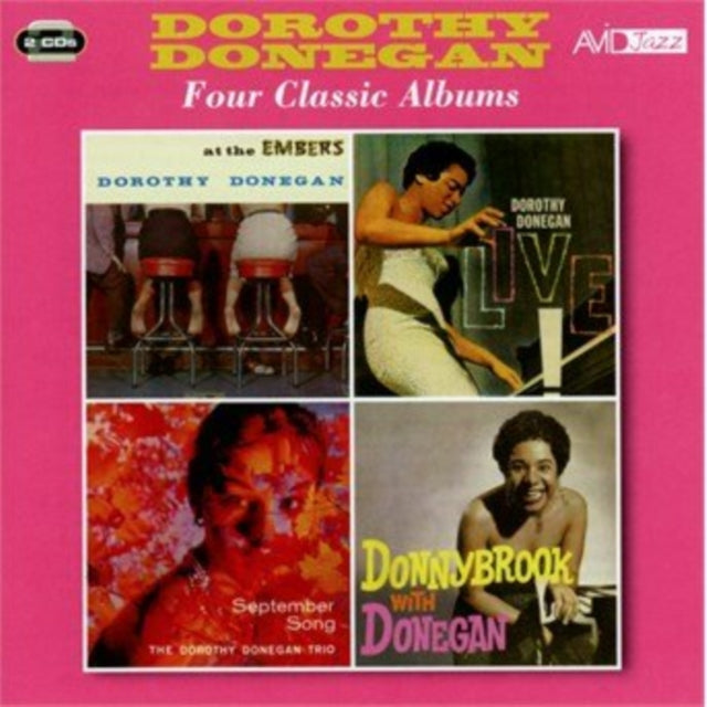 Dorothy Donegan - Four Classic Albums (At The Embers / Live / September Song / Donnybrook With Donegan) (CD)