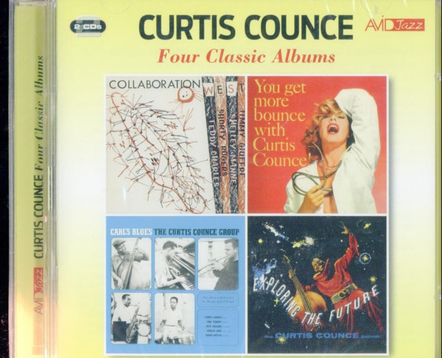 Curtis Counce - Four Classic Albums (Collaboration West / You Get More Bounce With Curtis Counce / Exploring The Future / Carls Blues) (CD)