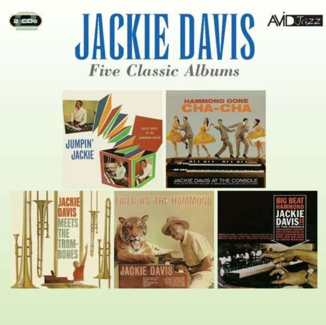 Jackie Davis - Five Classic Albums (Jumpin Jackie / Hammond Gone Cha Cha / Meets The Trombones / Tiger On The Hammond / Big Beat Hammond) (CD)
