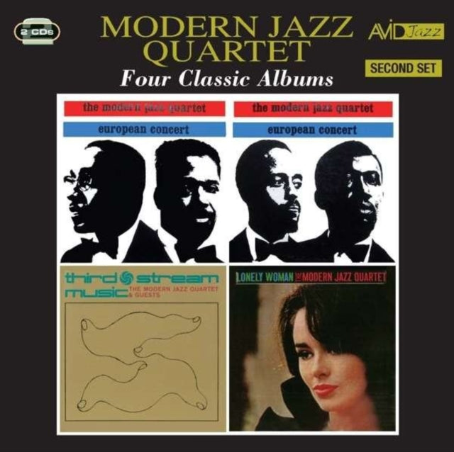 Modern Jazz Quartet - Four Classic Albums (European Concert Vols 1 & 2 / Third Stream Music / Lonely Woman) (CD)