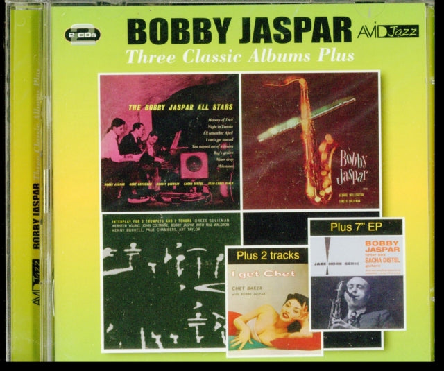 Bobby Jaspar - Three Classic Albums Plus (Bobby Jaspar All Stars / Tenor & Flute / Interplay For 2 Trumpets & 2 Tenors) (CD)