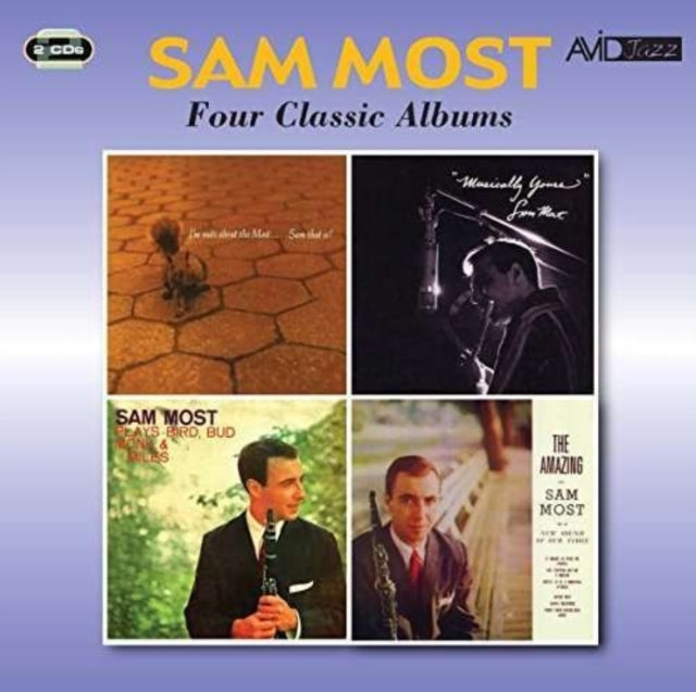 Sam Most - Four Classic Albums (Im Nuts About The Most... Sam That Is! / Musically Yours / Plays Bird. Bud. Monk & Miles / The Amazing Mr Sam Most) (CD)