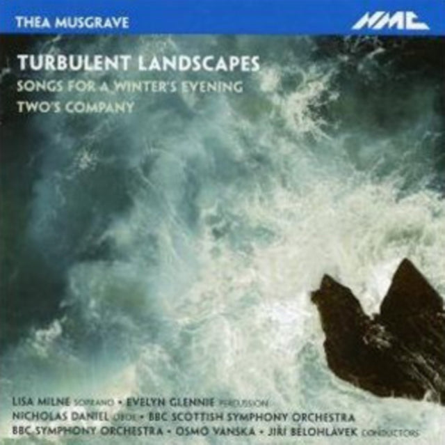 Lisa Milne / Evelynn Glennie / Nicholas Daniel - Thea Musgrave - Turbulent Landscapes (CD)