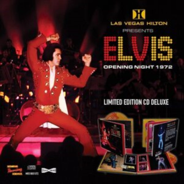 Elvis Presley - Las Vegas Hilton Presents Elvis - Opening Night 1972 (CD + Book)