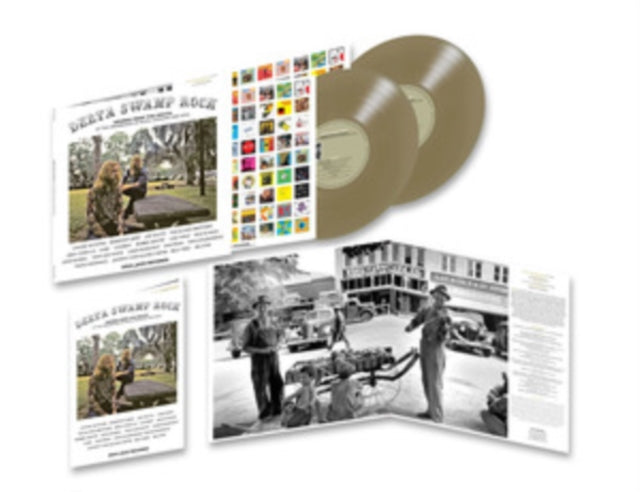 Soul Jazz Records Presents - Delta Swamp Rock - Sounds From The South: At The Crossroads Of Rock. Country And Soul (2023 Gold Vinyl Edition) (Vinyl)