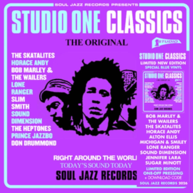 Soul Jazz Records Presents - Studio One Classics (Blue Vinyl Edition) (Vinyl)