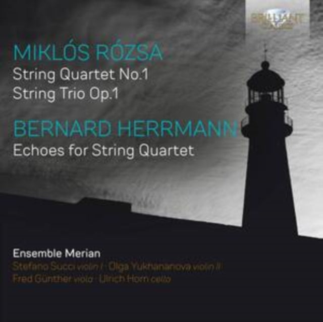 Ensemble Merian / Stefano Succi / Olga Yukhananova / Fred Gunther / Ulrich Horn - Rozsa & Herrmann: Music For String Quartet (CD)