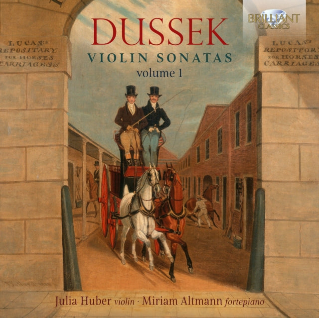 Miriam Altmann-Rose/Julia Huber-Warzecha - Dussek: Violin Sonatas / Volume 1 (CD)
