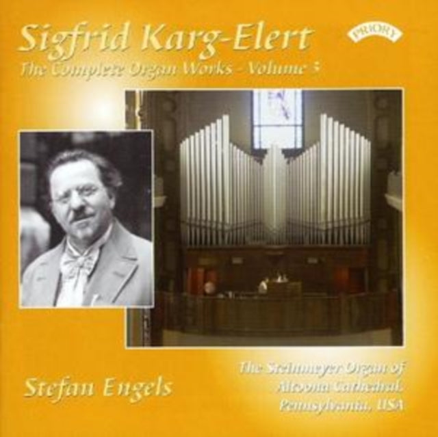 Stefan Engels - Complete Organ Works Of Sigfrid Karg - Elert - Vol. 3 - The Steinmeyer Organ Of Altoona Cathedral. Pennsylvania. Usa (CD)