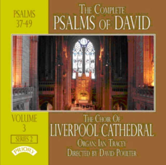Choir Of Liverpool Cathedral / Poulter / Tracey - The Complete Psalms Of David Volume 3 (CD)