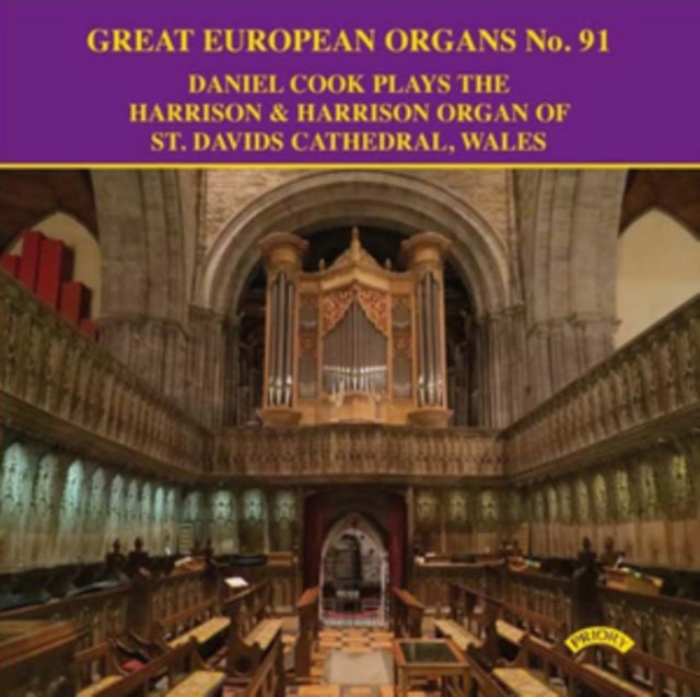 Daniel Cook Great European Organs No. 91: The Organ Of St. Davids Cathedral. Wales (CD) (https://lasgo.dmmserver.com/media/640/50286122/5028612211022.jpg)
