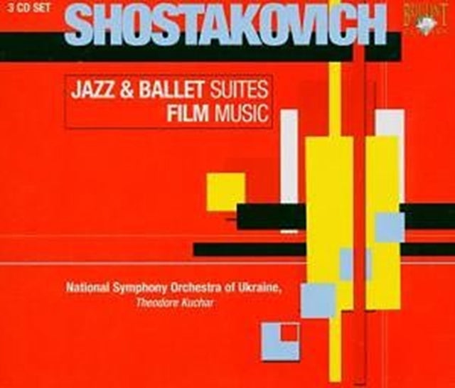 Theodore Kuchar. National Symphony Orchestra Of Ukraine - Shostakovich - Jazz And Ballet Suites. Film Music (CD)