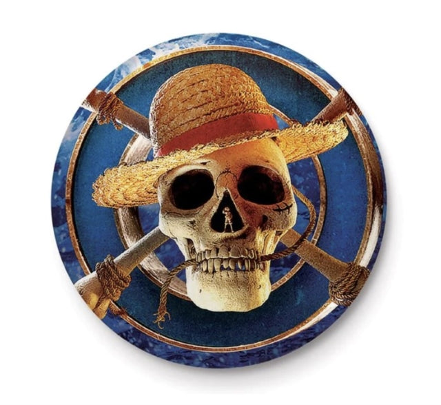 One Piece Live Action (Straw Hat Logo Icon) Badge (Badge Enamel)