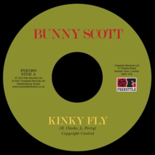 Bunny Scott - Kinky Fly / Sweet Loving Love (Vinyl Single)