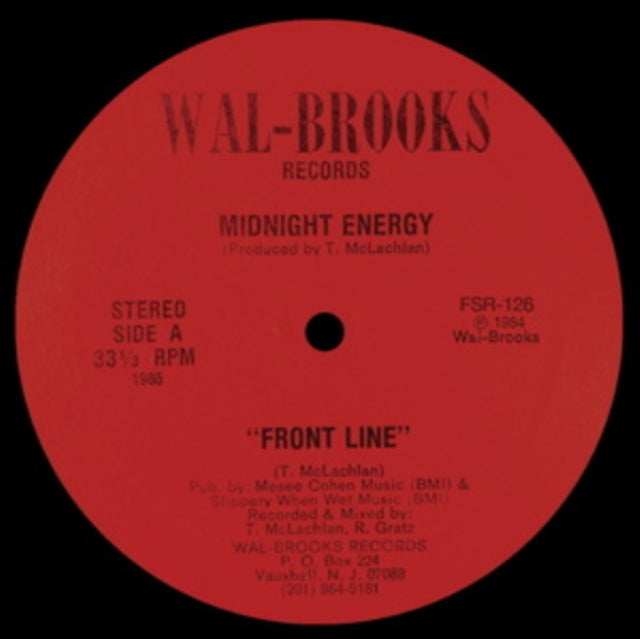 Midnight Energy - Front Line / Saving All My Love (Vinyl Single)