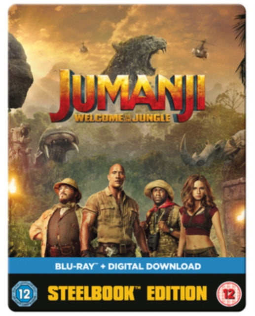 Jumanji: Welcome To The Jungle (Steelbook) (Blu-ray)