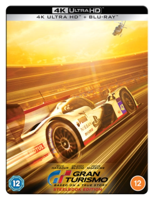 Gran Turismo: Based On A True Story (Steelbook) (Gold) (Blu-ray 4K)