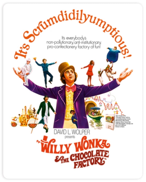 Willy Wonka & The Chocolate Factory (Steelbook) (Blu-ray 4K)
