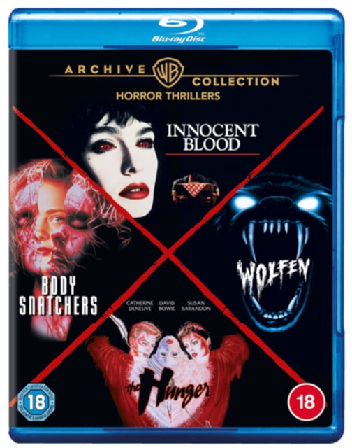 Horror Thrillers 4 Film Collection (Blu-ray)