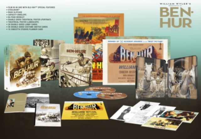 Ben Hur (Collectors Edition Steelbook) (Blu-ray 4K)