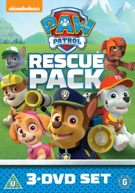 Paw Patrol 1 3 Rescue Pack (DVD)