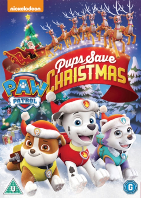 Paw Patrol Pups Save Christmas (DVD)