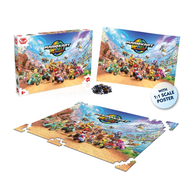 Mario Kart - Mario Kart World Puzzle (Jigsaw Puzzle)