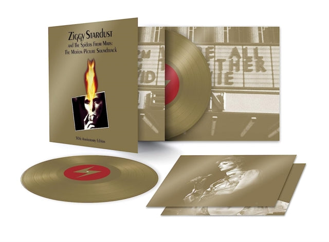 David Bowie - Ziggy Stardust And The Spiders From Mars: The Motion Picture Soundtrack (50th Anniversary Edition) (Gold Vinyl) (Vinyl)