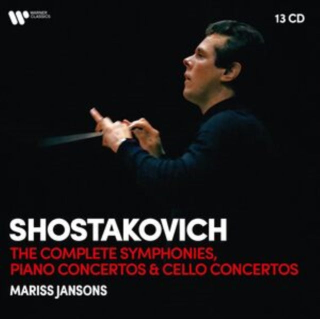 Mariss Jansons - Shostakovich: Complete Symphonies / Cello Concertos & Piano Concertos (CD Box Set)