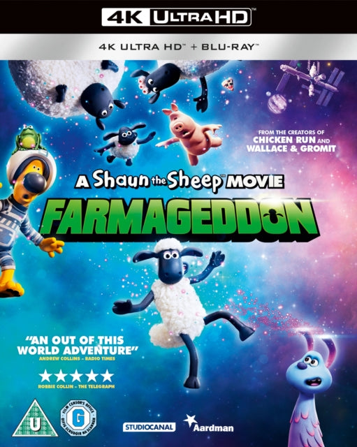 A Shaun The Sheep Movie: Farmageddon (Blu-ray 4K)