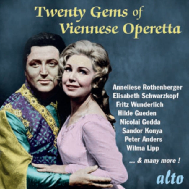 Rothenberger / Wunderlich / Gueden / Schwarzkopf / Gedda / Etc Etc - Twenty Gems Of Viennese Operetta (CD)