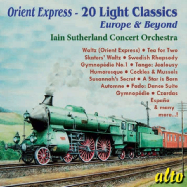 Iain Sutherland Concert Orchestra Orient Express Light Classics: Europe Beyond (CD) (https://lasgo.dmmserver.com/media/640/50553544/5055354412509.jpg)